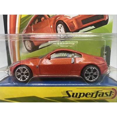 2004 Matchbox Superfast #34 Orange Nissan Z 350 350z Die Cast Car Model