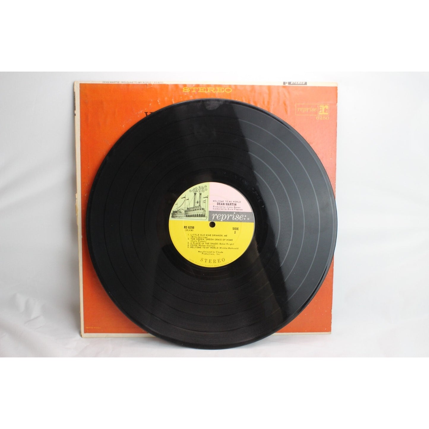 Dean Martin Welcome To My World Vinyl Record Tested Used