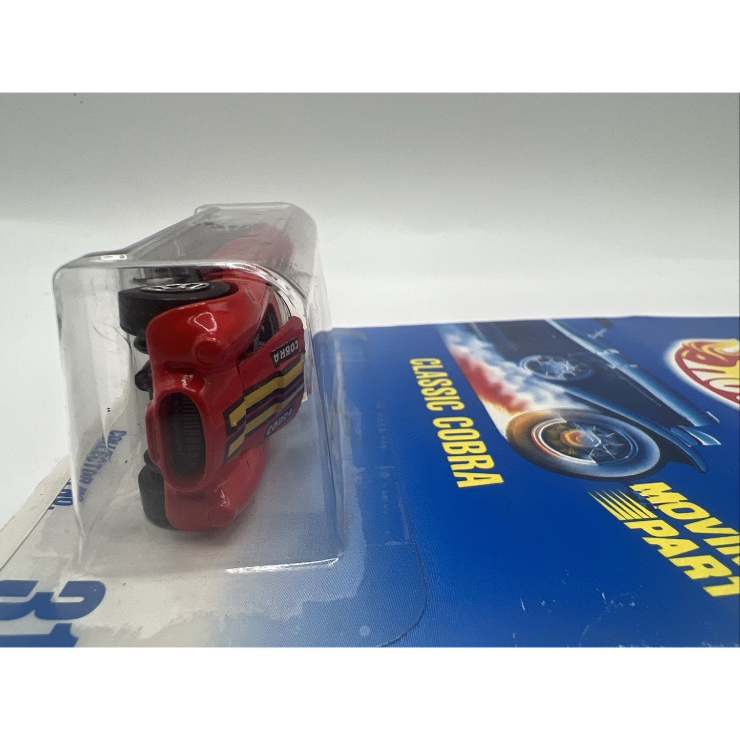 Hot Wheels Classic Cobra #31 Convertible Red 1990 Collectors Series Metal Base