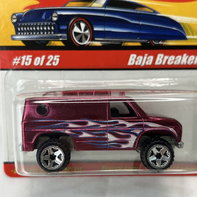 Hot Wheels Classics series 1 Baja Breaker In Pink Rare Color Die Cast #15 Of 25