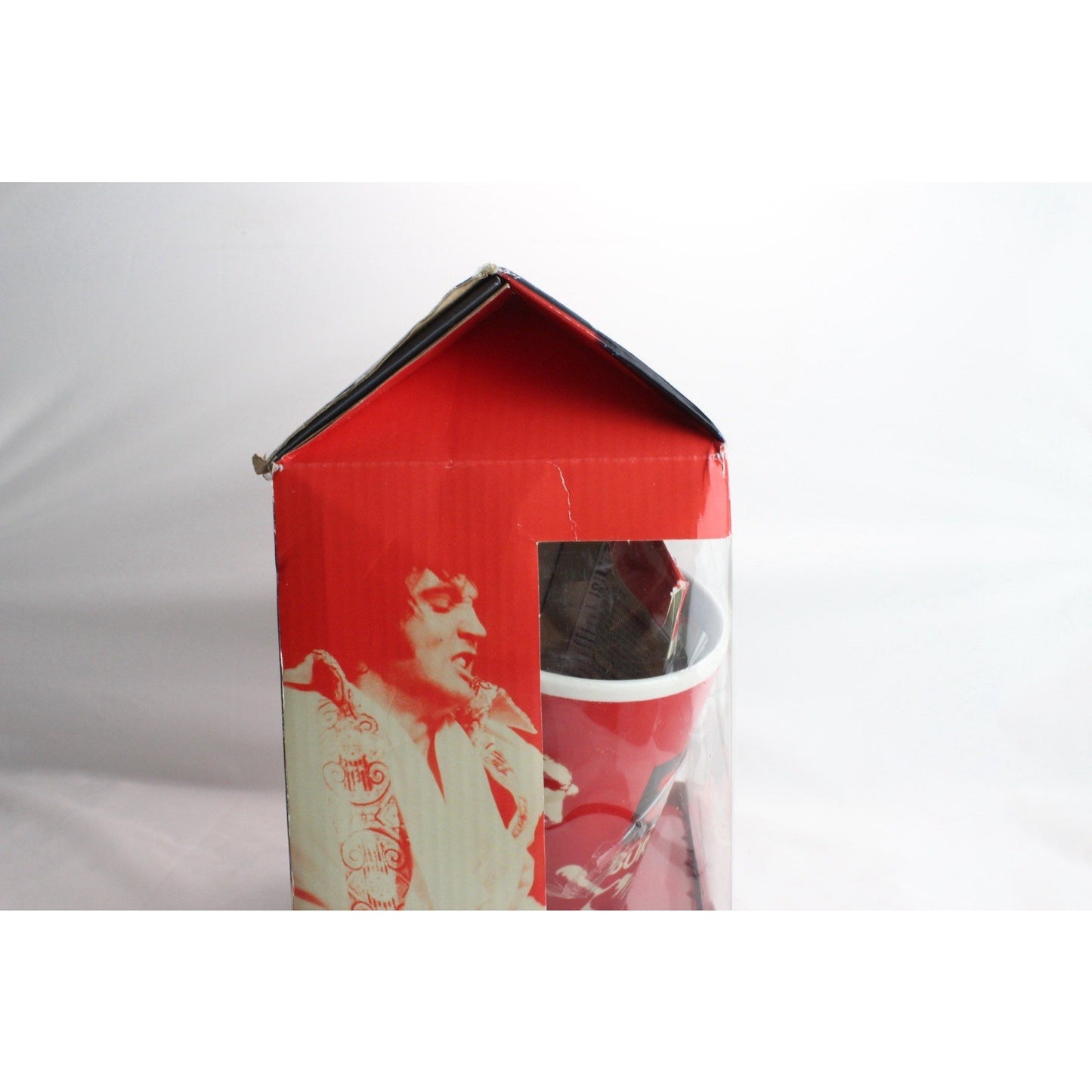 Elvis Presley "Burning Love" Mug Plate Ornament Cocoa Gift Set Coffee Cup New