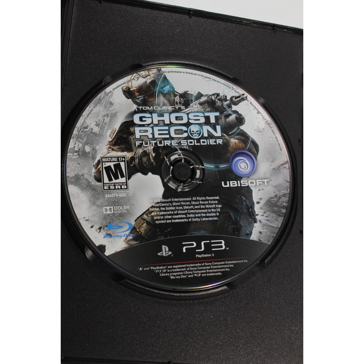 Tom Clancy's Ghost Recon Future Soldier PS3 PlayStation 3 Tested Video Game Used