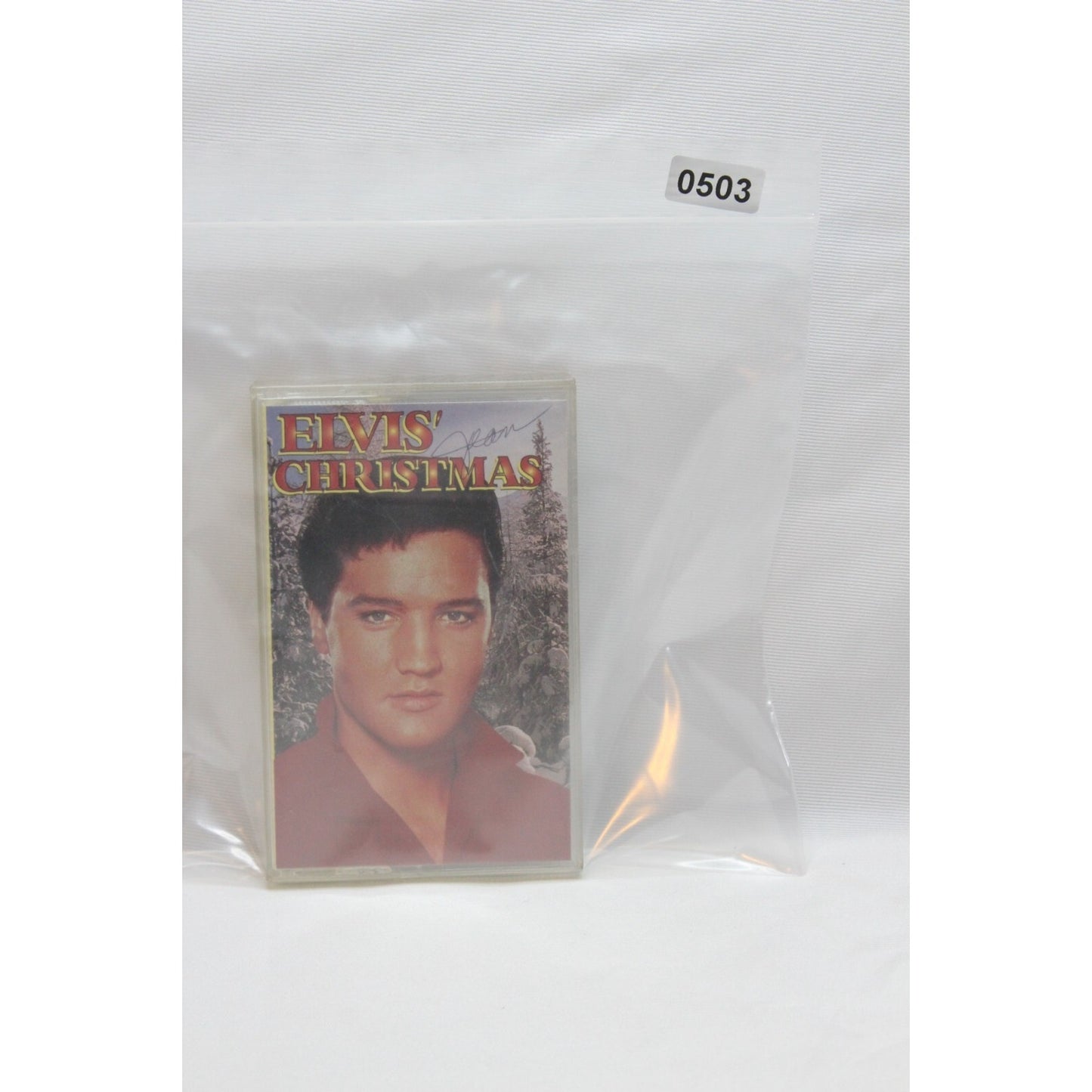 Elvis Presley Elvis' Christmas Cassette Tape Tested Music Used