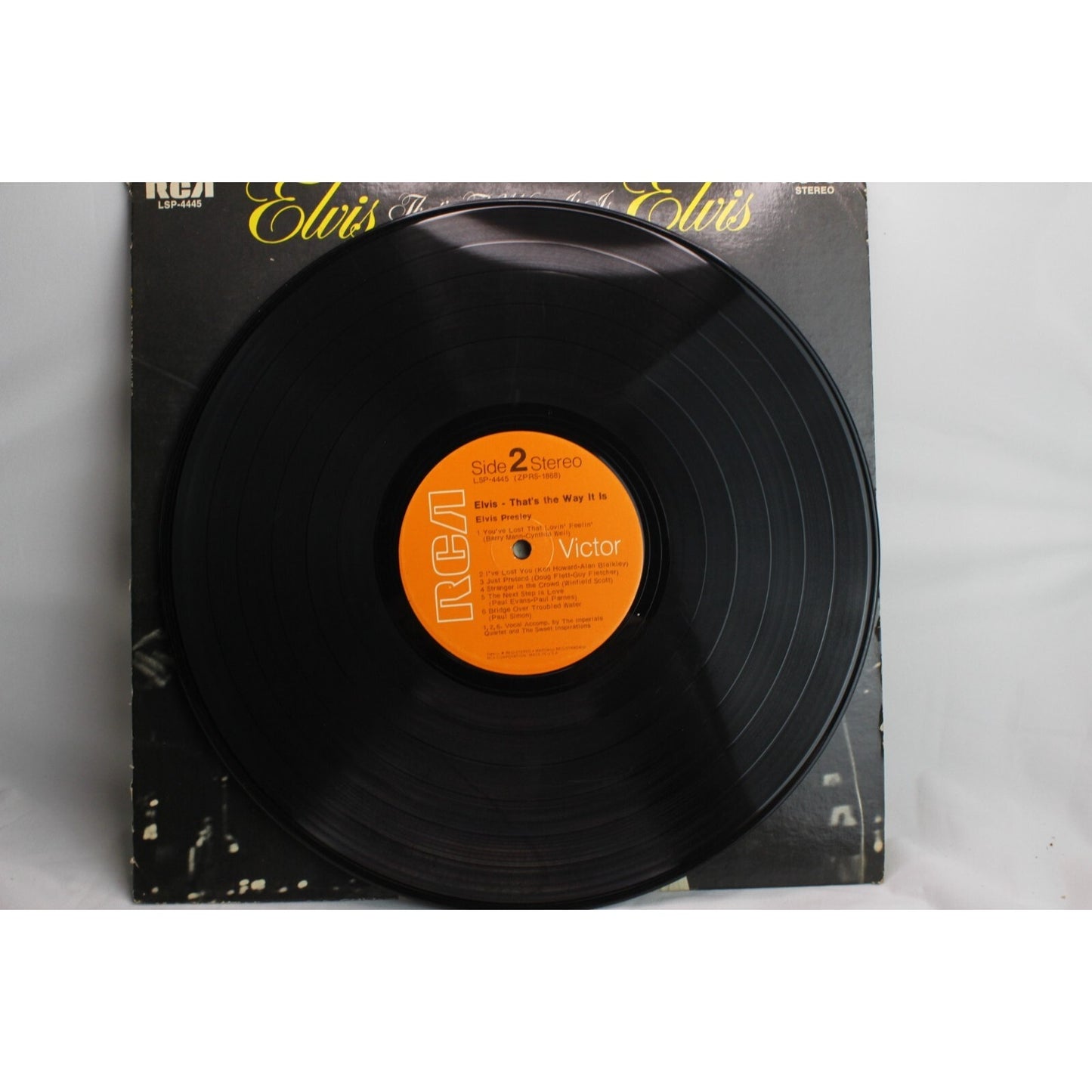 Elvis Presley That's The Way It Is Vinyl Record Tested Used