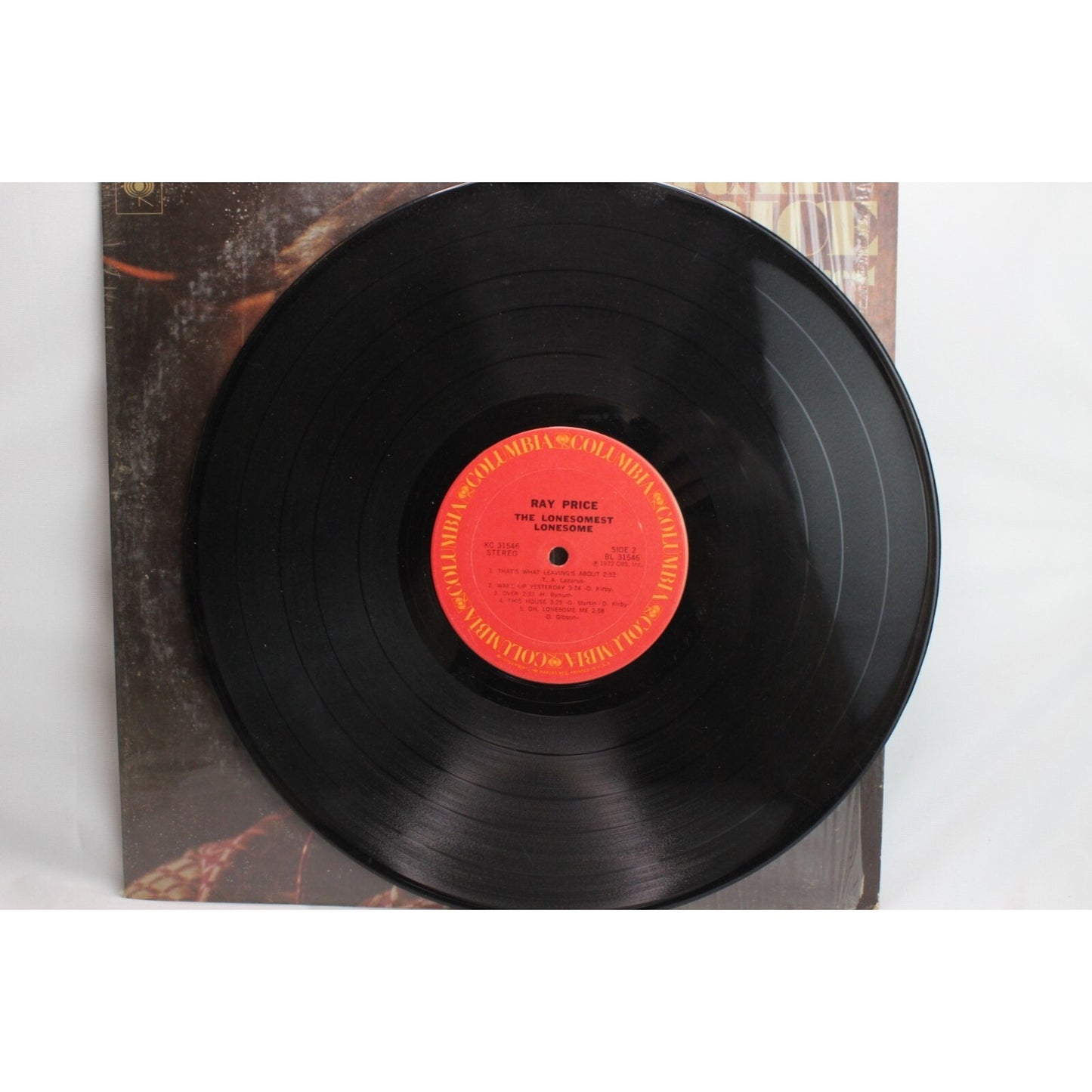 Ray Price – The Lonesomest Lonesome Vinyl Record LP Tested Used