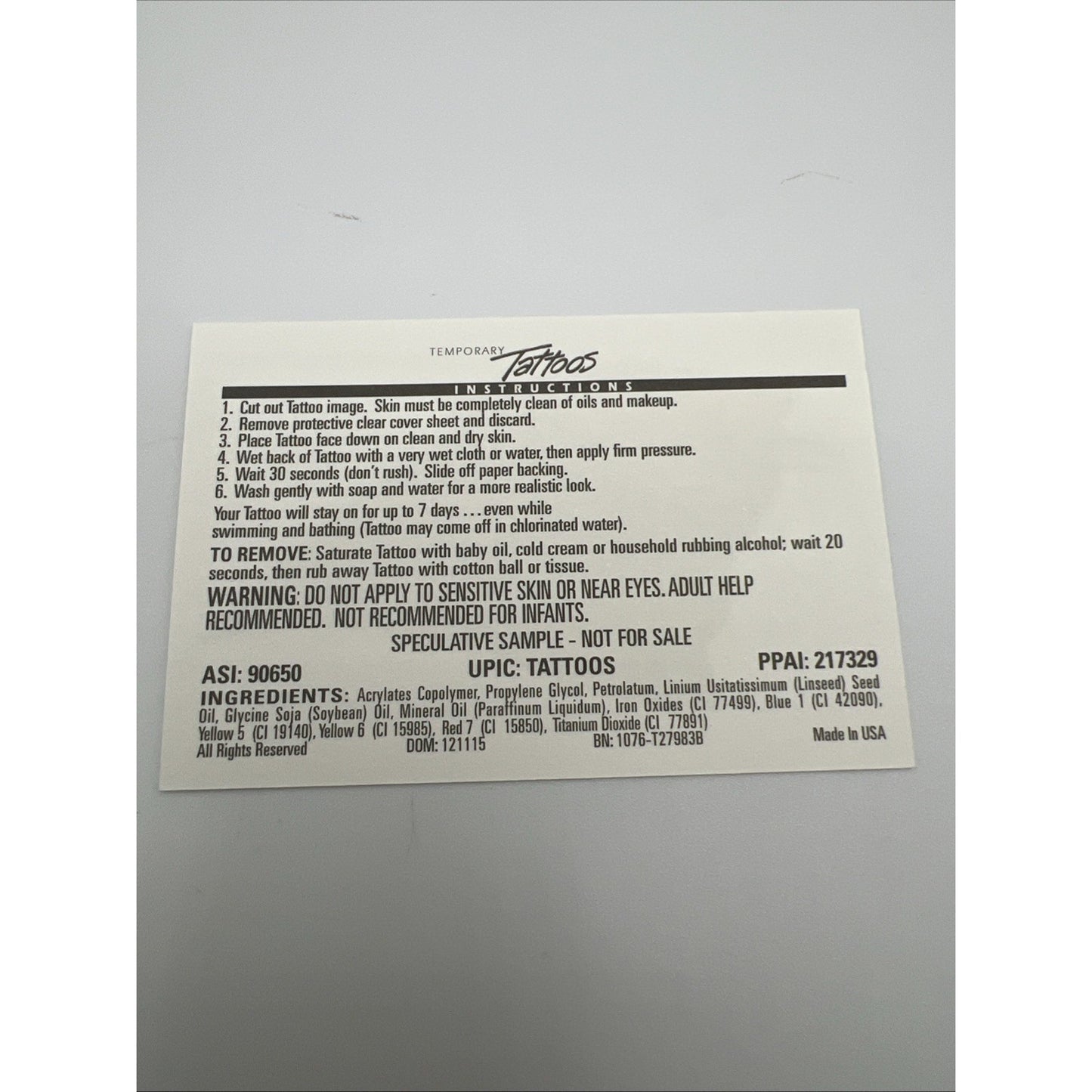 NFL Carolina Panthers Temporary Tattoo 10 Face Body Tattoos Football