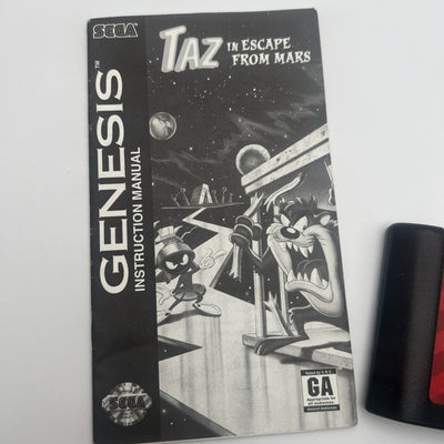 Taz In Escape From Mars Sega Genesis 1994 Video Game Tested Looney Tunes
