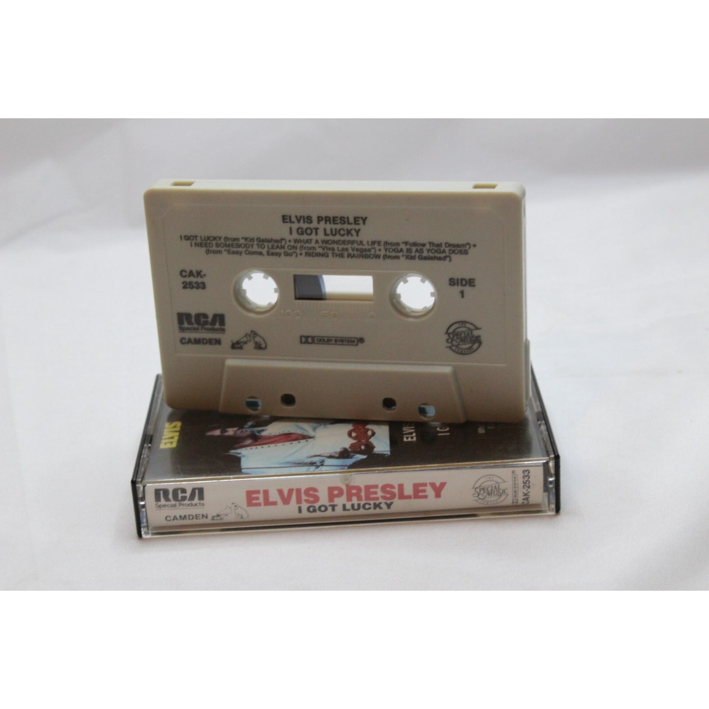 I Got Lucky Elvis Presley Cassette Tape Tested Music Used