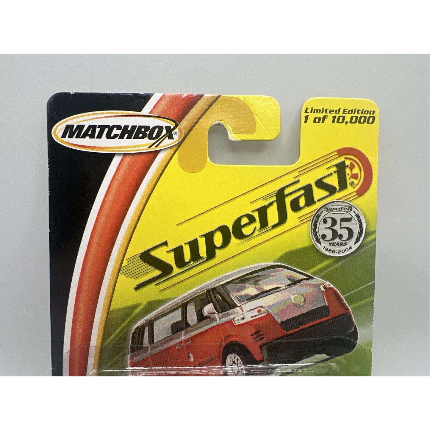 Matchbox 35th Anniversary Superfast #31 Volkswagen Micro Bus 1/64 Diecast Red
