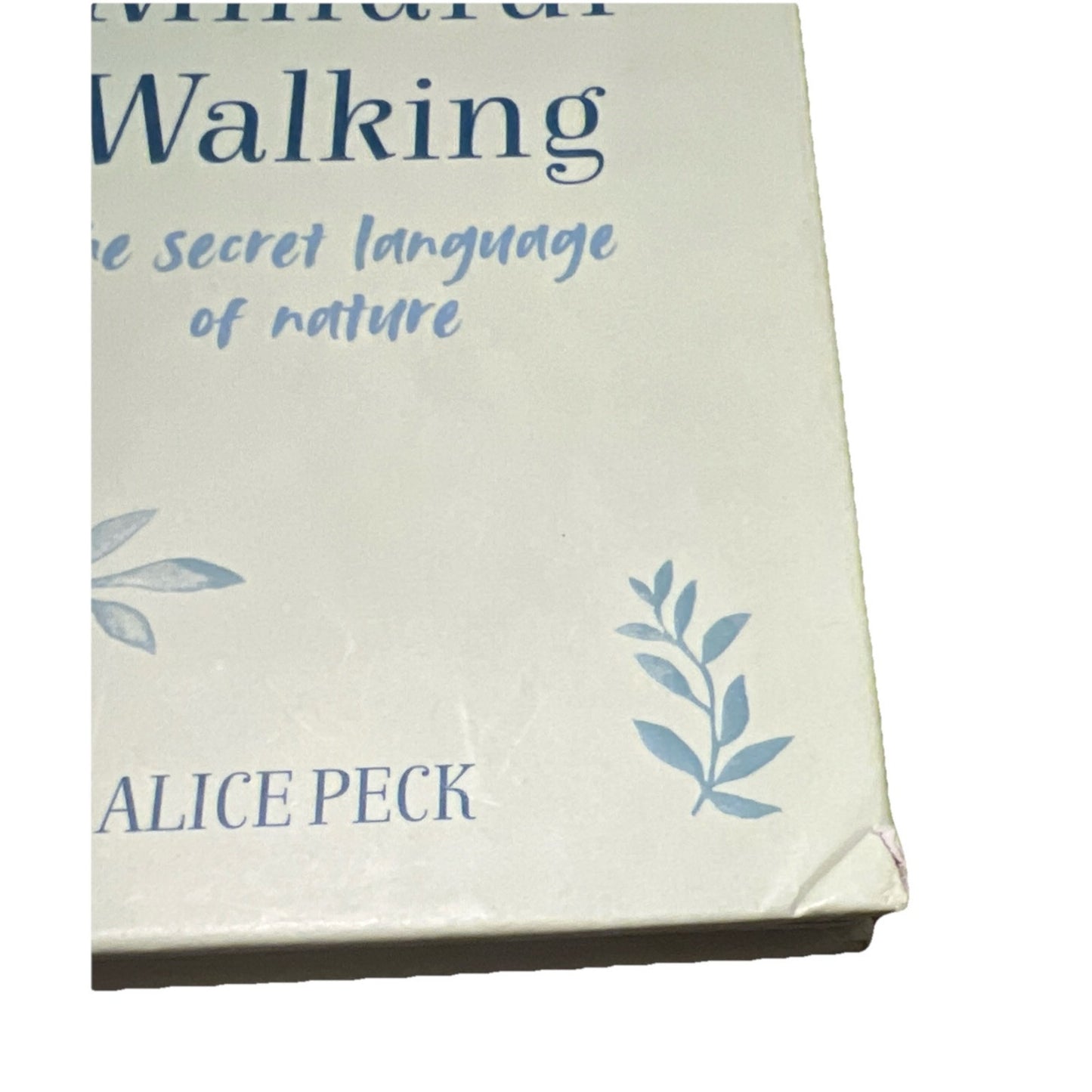 Mindful Walking: The Secret Language of Nature, Peck, Alice, Used; Very Good Boo