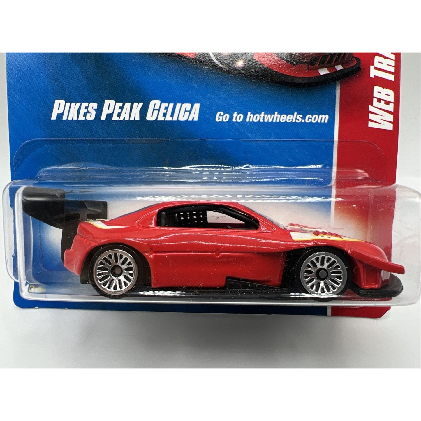 2008 Hot Wheels Pikes Peak Celica Toyota Web Trading Cards Die Cast Car Model