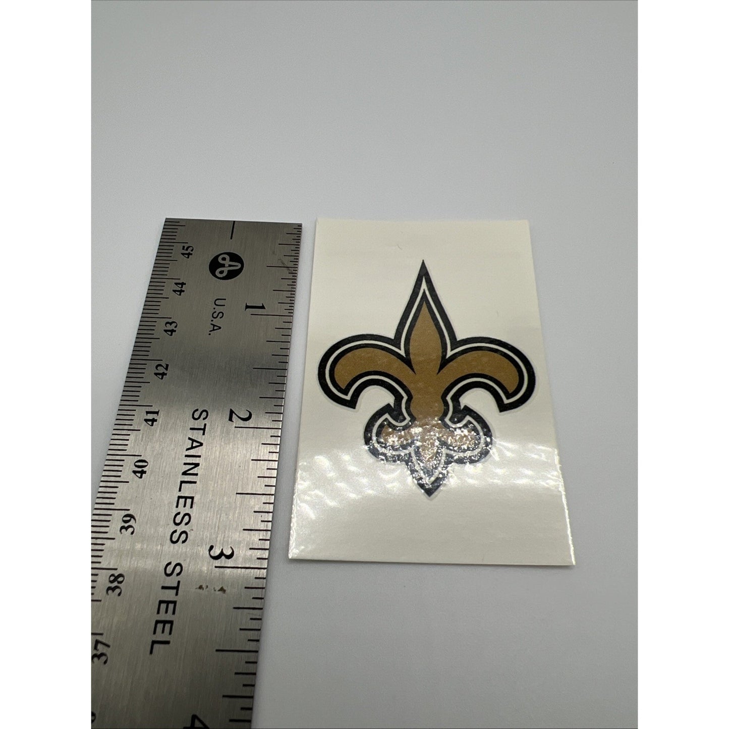 NFL New Orleans Saints Temporary Tattoo 10 Gold Face Body Tattoos Football