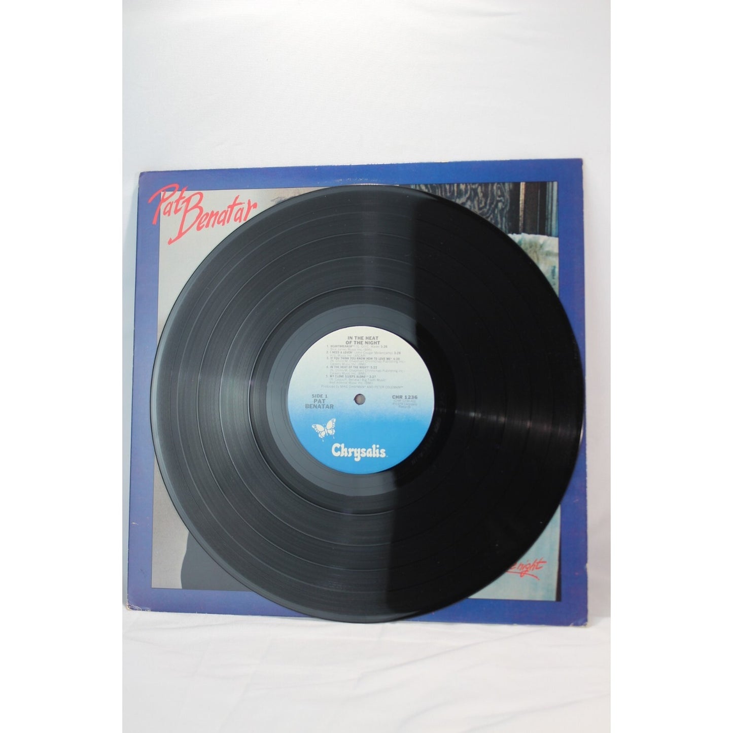 Pat Benatar In the Heat of the Night Record Audio Tested Video Music Album Used