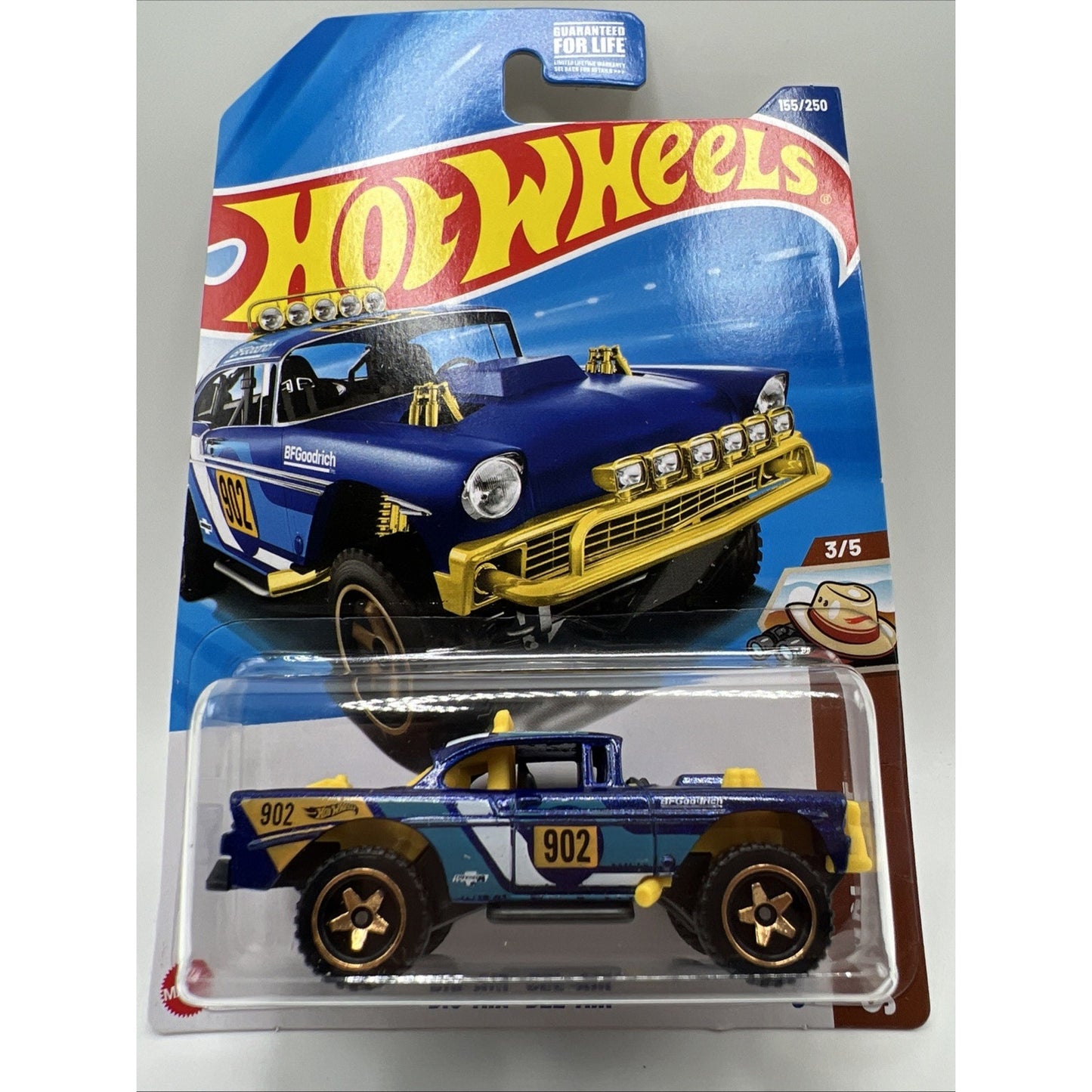 Hot Wheels 2025 Case M Big-Air Bel-Air Safari Mode Blue Off Road Truck