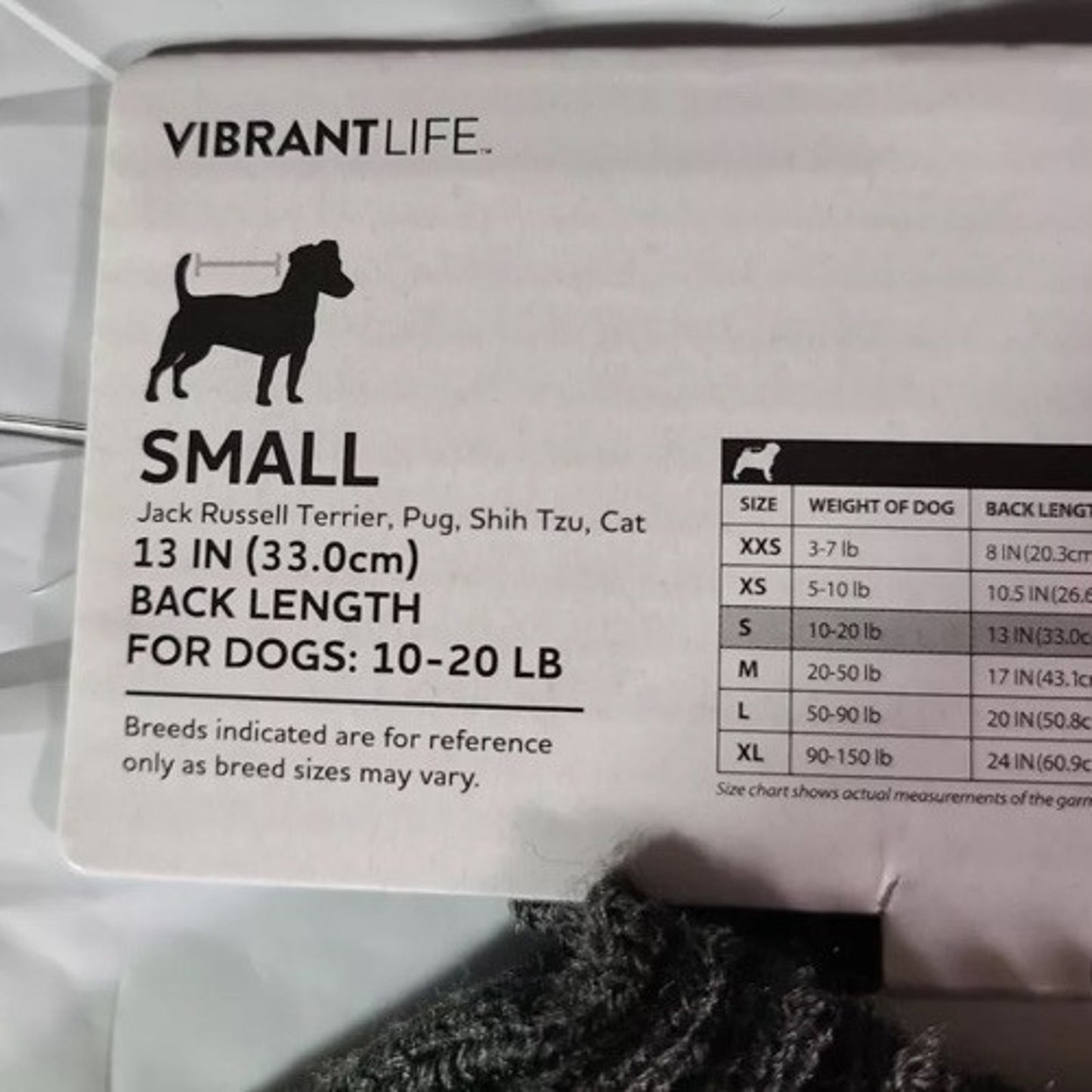 Vibrant Life Dog Pet Clothes Plaid Red Black Winter Apparel Sweater Size Small