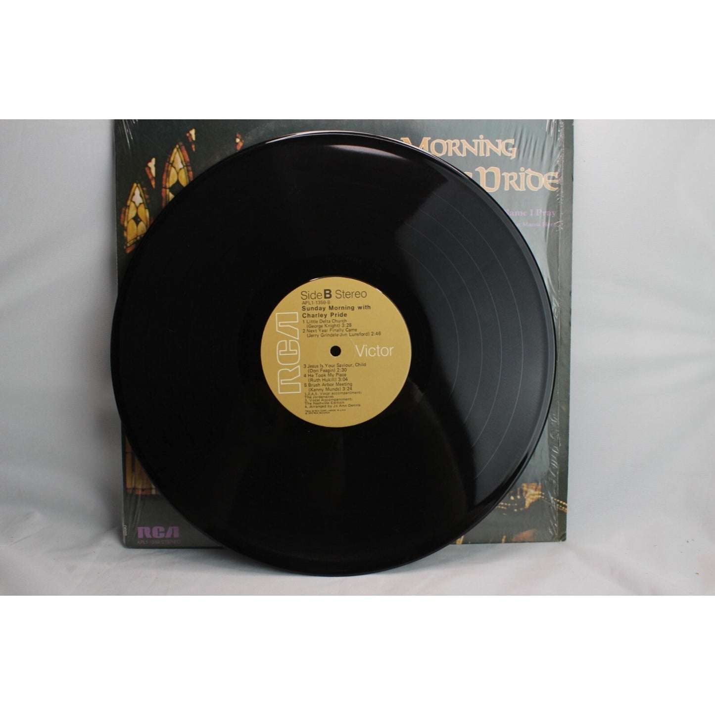 Sunday Morning With Charley Pride Vinyl Record Tested Used