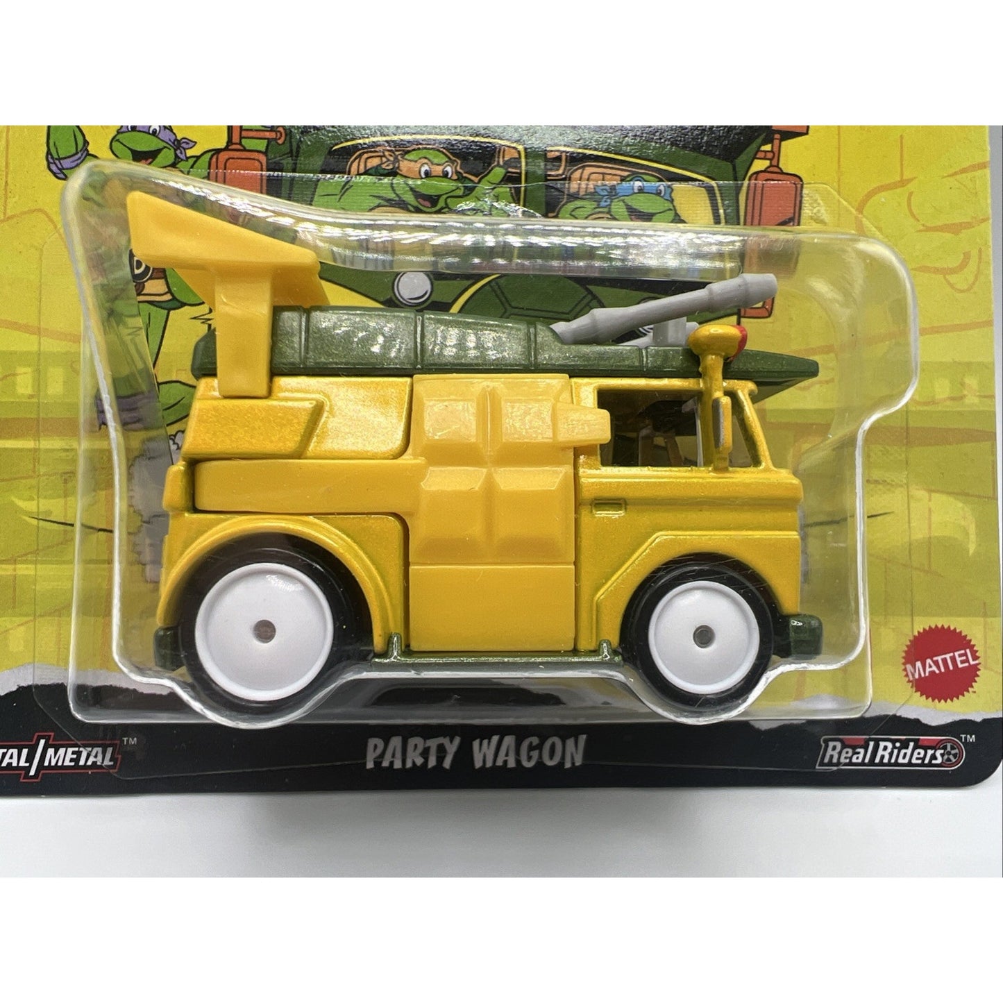 Hot Wheels Premium Pop Culture Teenage Mutant Ninja Turtles Party Wagon Van