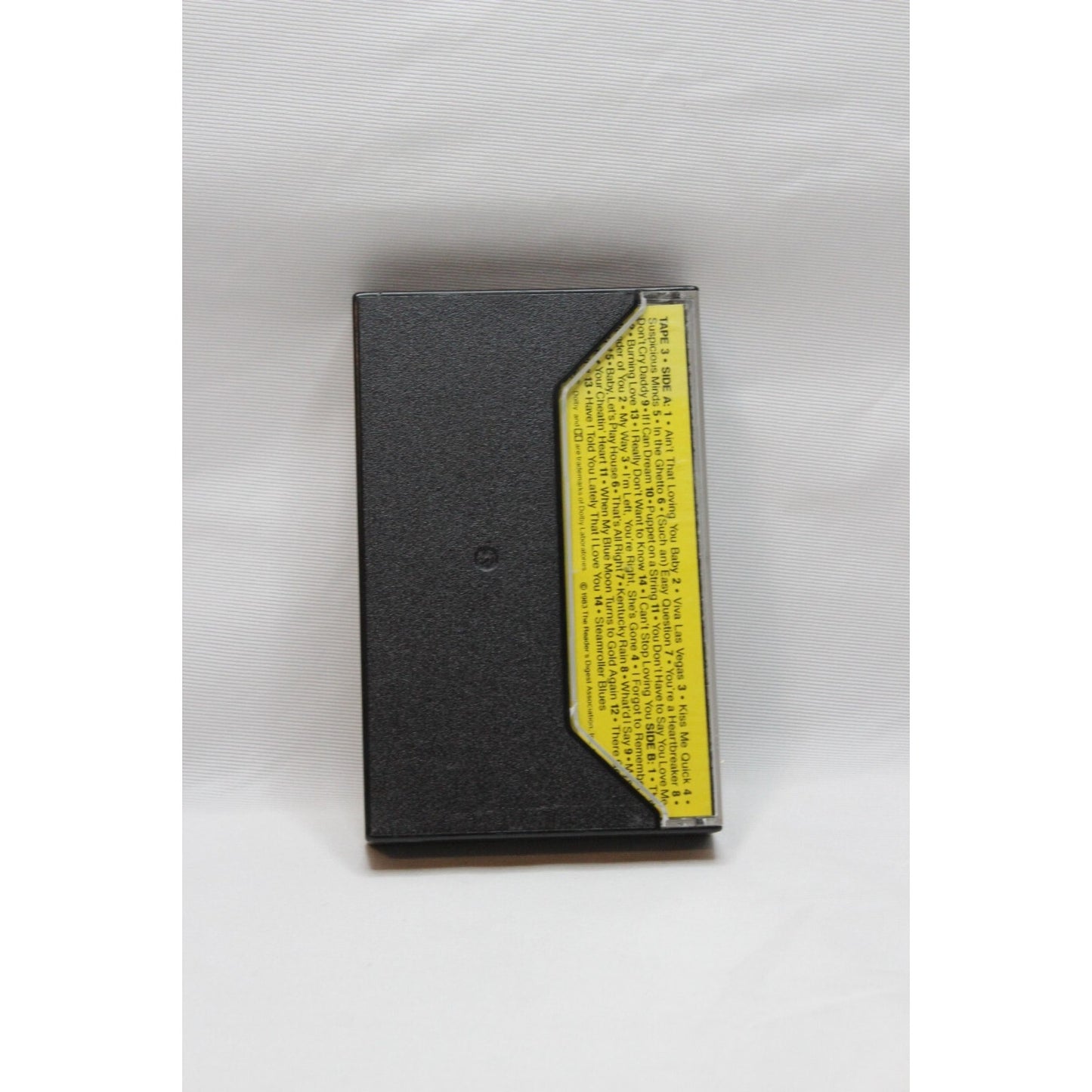 Elvis His Greatest Hits Cassette Tape Collectors Edition Tested Music Used