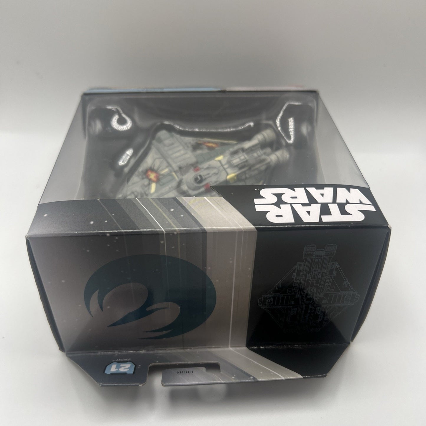 Star Wars Hot Wheels Starships Select Ghost #21 Rebels Chase Variant Blue Battle