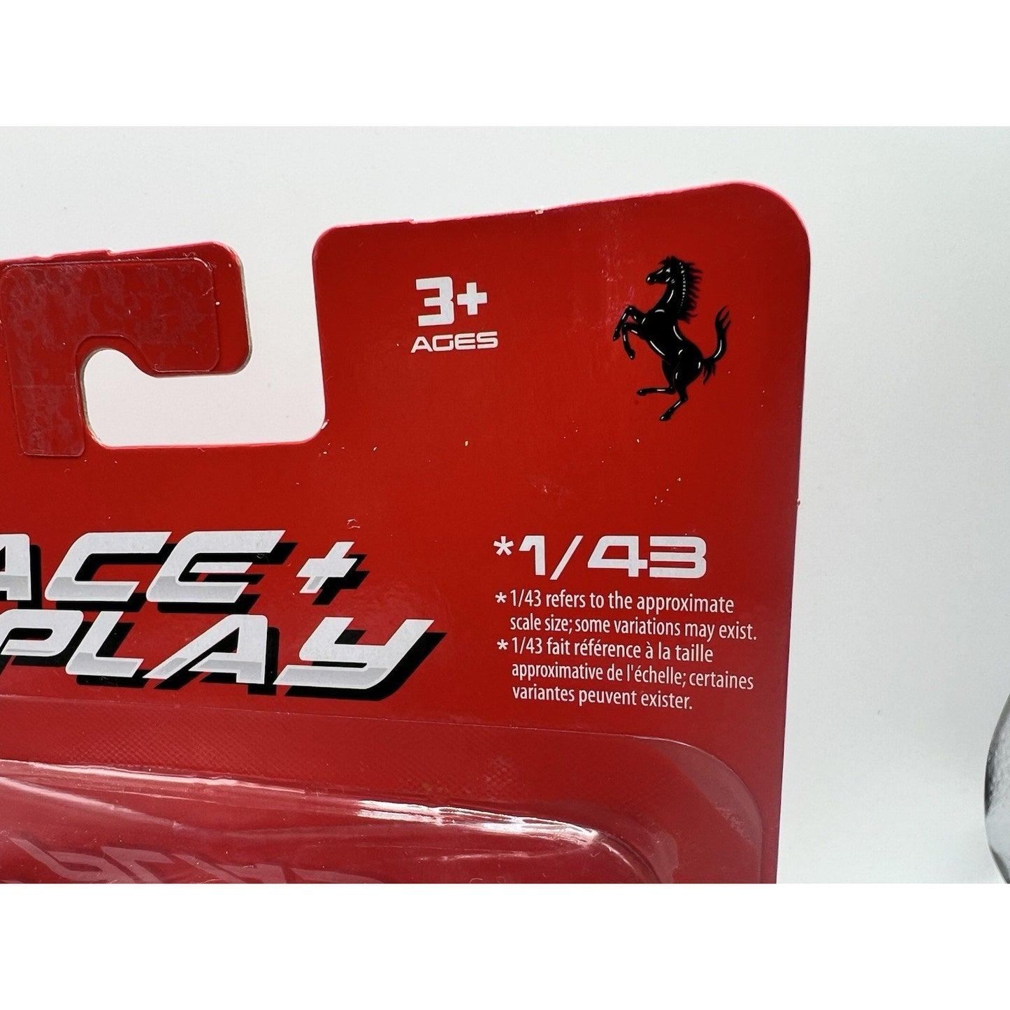 Burago Race and Play Silver Ferrari Roma 1/43 Die Cast Toy Model Car Supercar