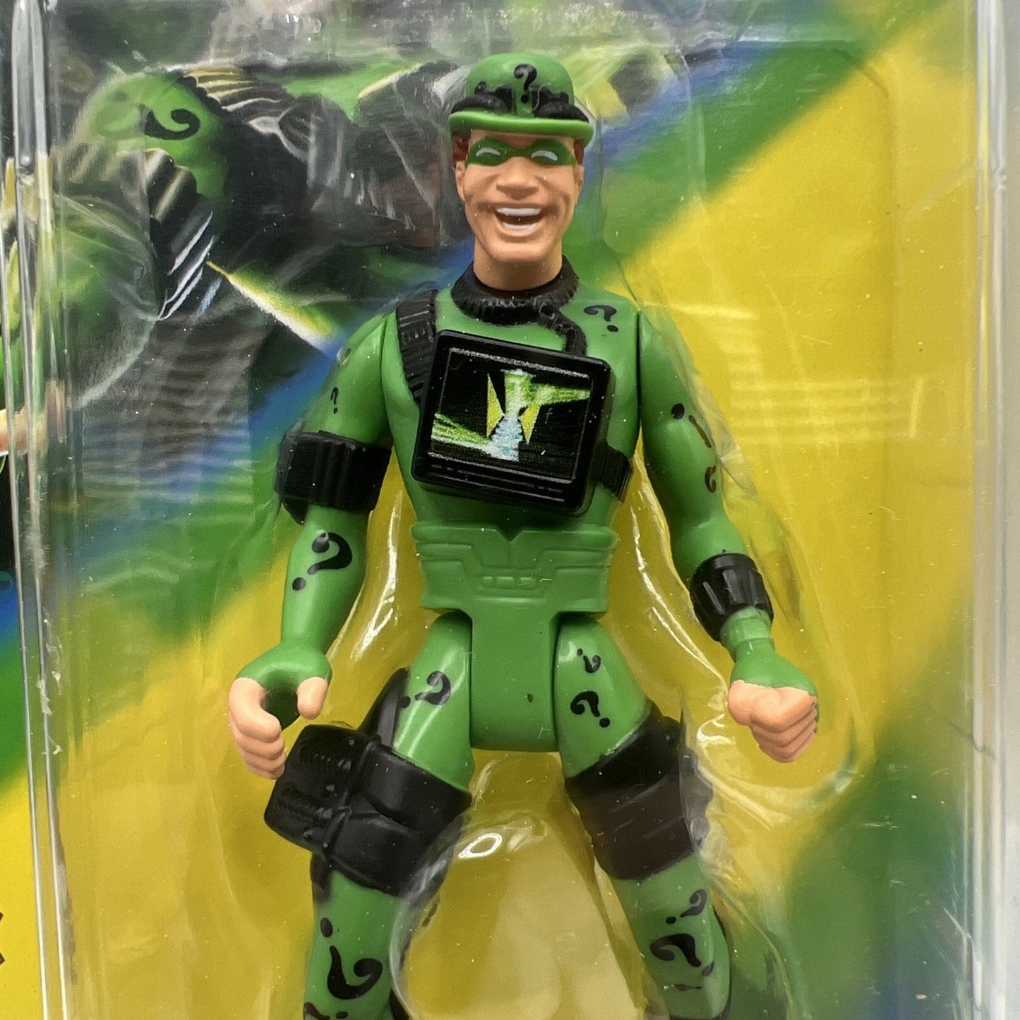 Batman Forever Jim Carrey Riddler DC Retro Collection Action Figure DC Superhero