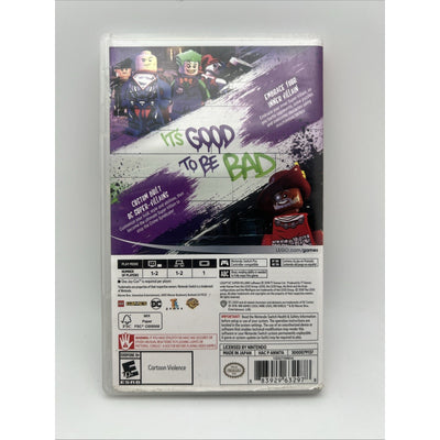 Lego DC Super Villans Nintendo Switch Video Game DC Comics Supervillans Used