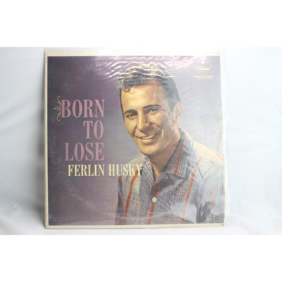 Ferlin Husky Born to Lose Vinyl Record Tested Used