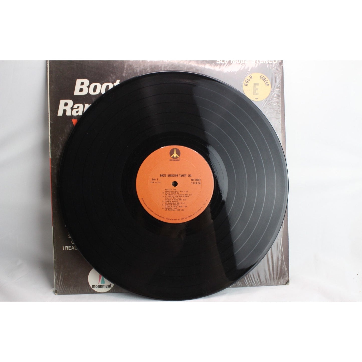 Boots Randolph's Yakety Sax Vinyl Record Tested Used