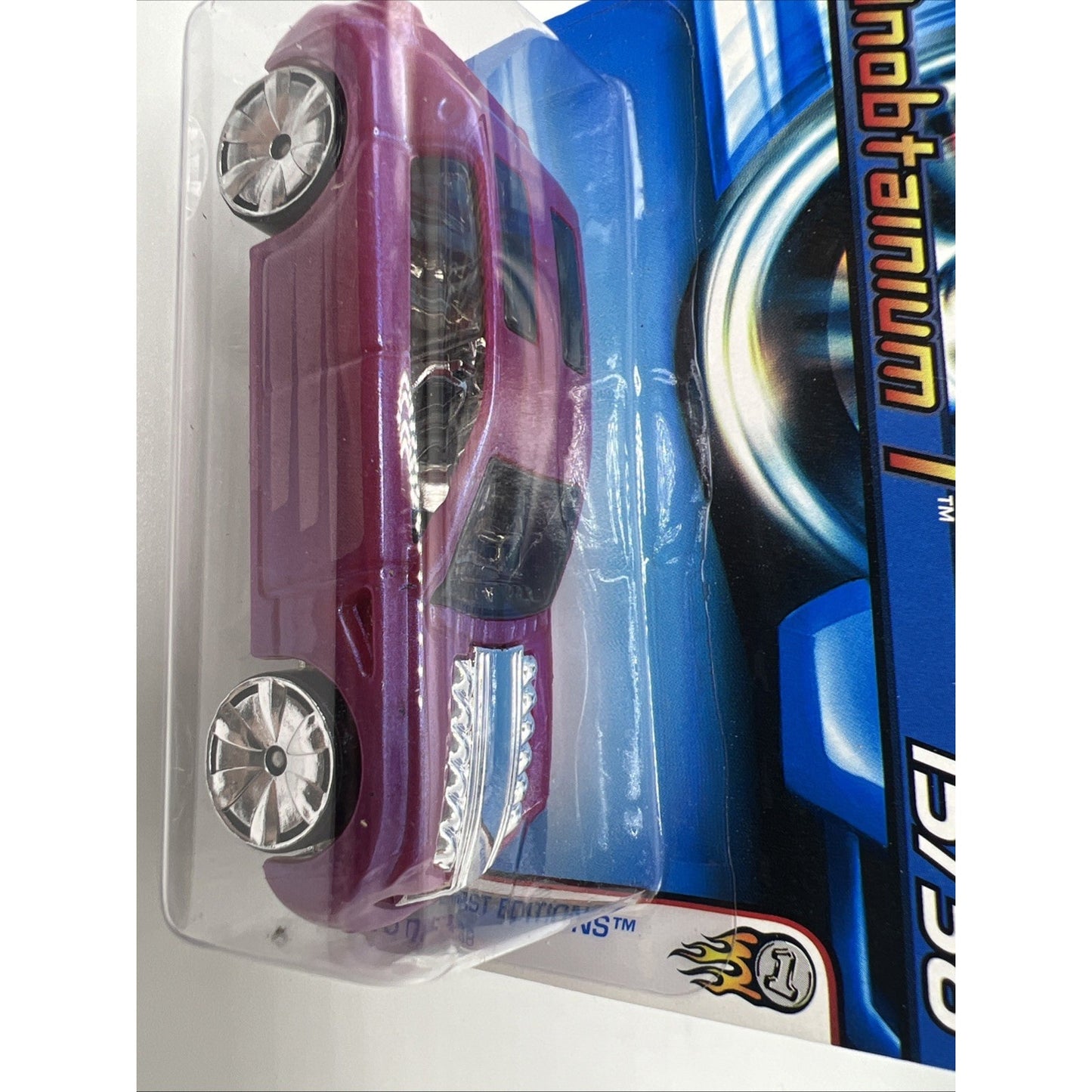 2006 Hot Wheels Unobtainium 1 Purple First Edition Rare Die Cast Car
